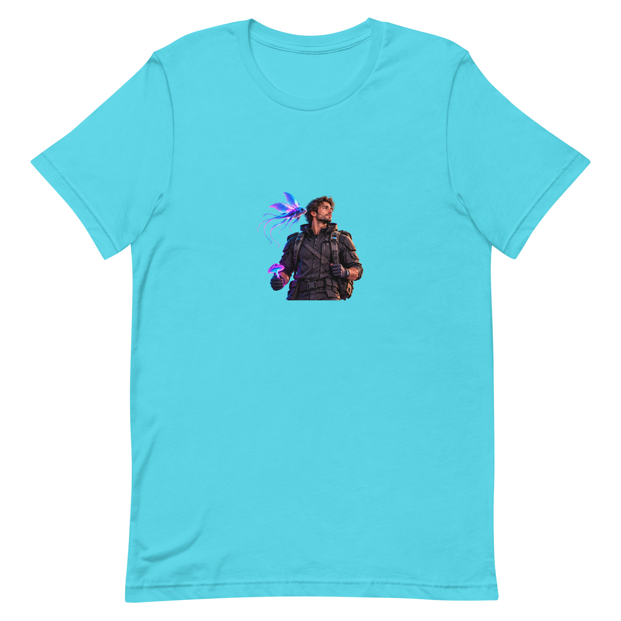 Alien World Traveler — Multicolor Graphic T-Shirt - Image 84