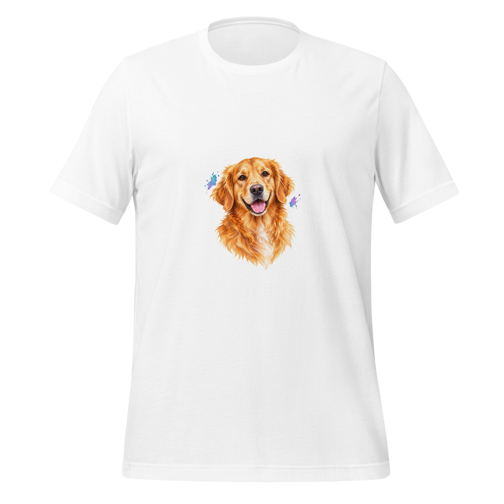 Watercolor Soul — Multicolor Graphic T-Shirt - Image 16