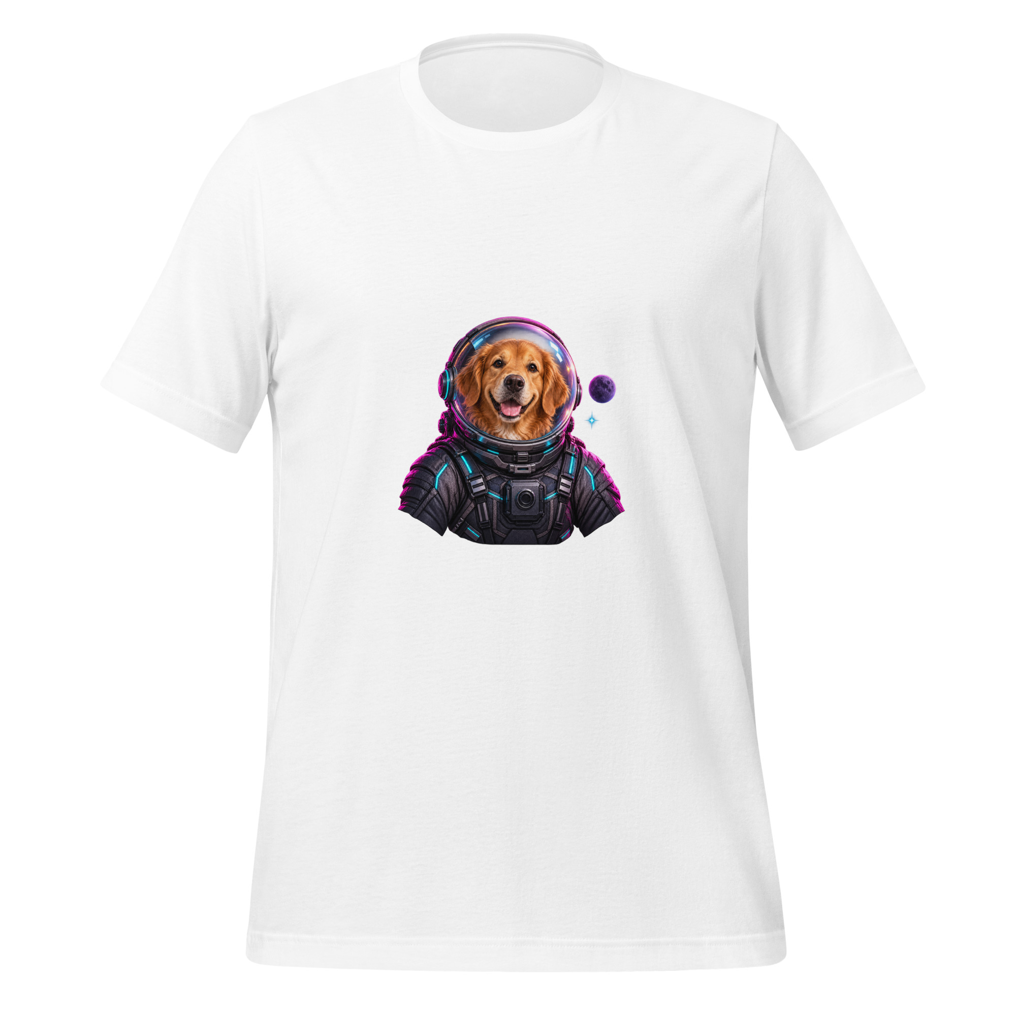 Cosmic Pet — Multicolor Graphic T-Shirt - Image 16
