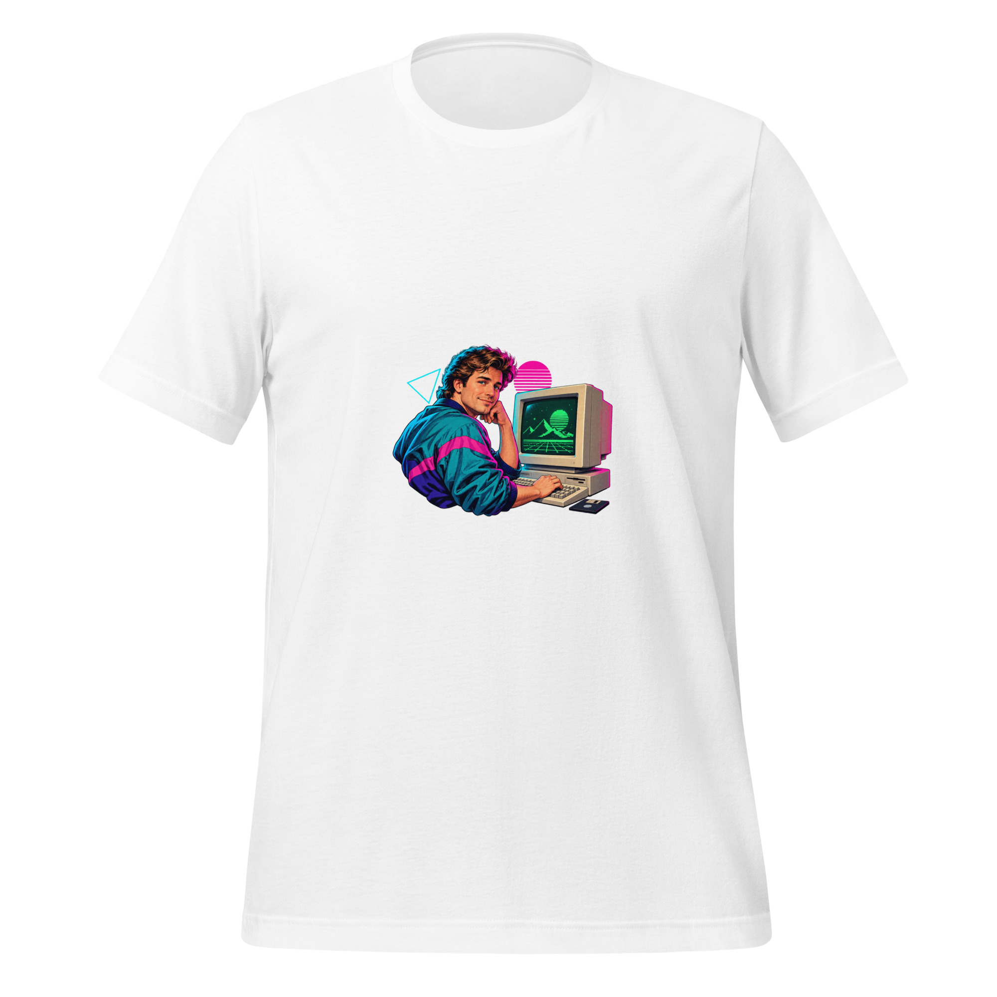 Retro Tech Club — Multicolor Graphic T-Shirt - Image 16