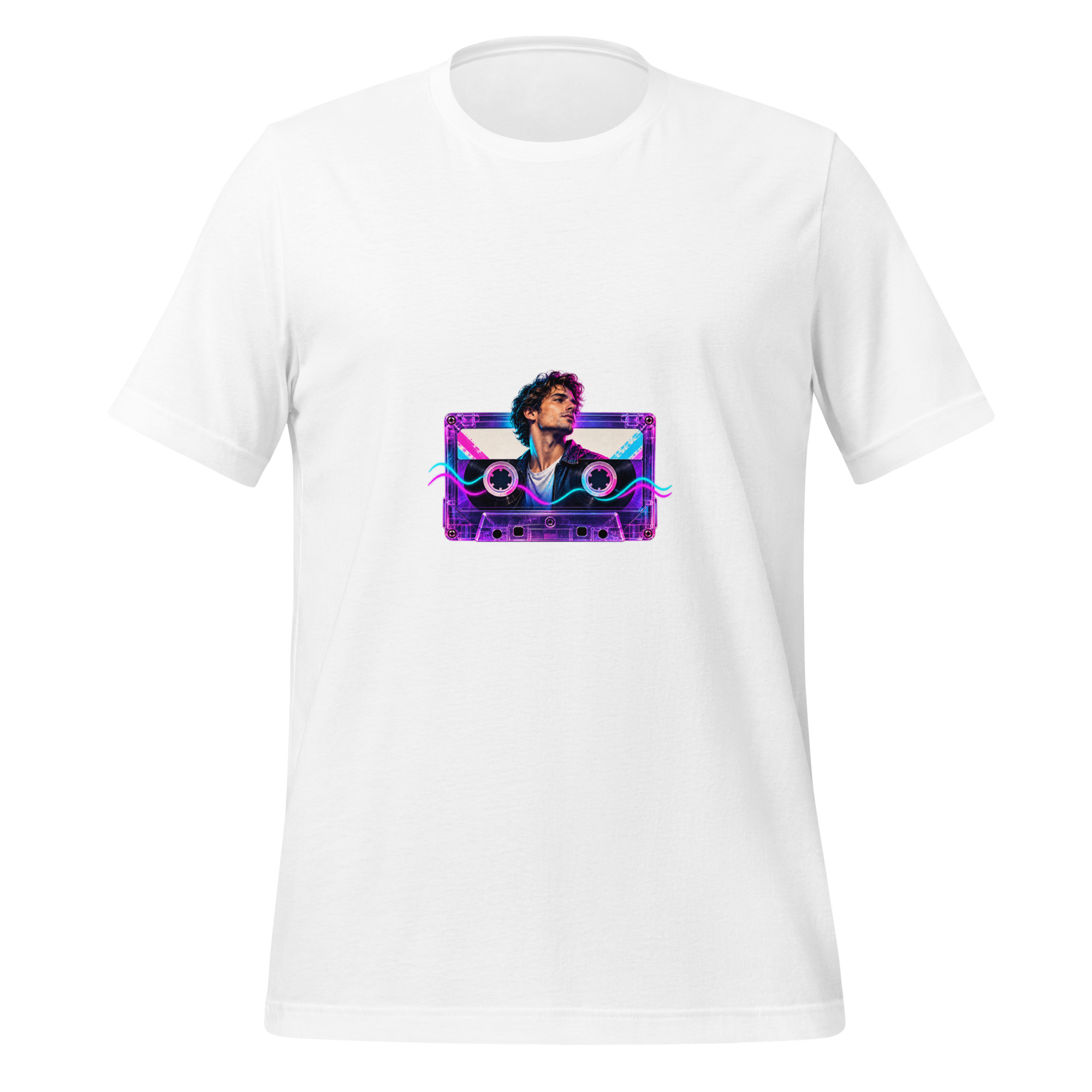 Mixtape Identity — Multicolor Graphic T-Shirt - Image 16