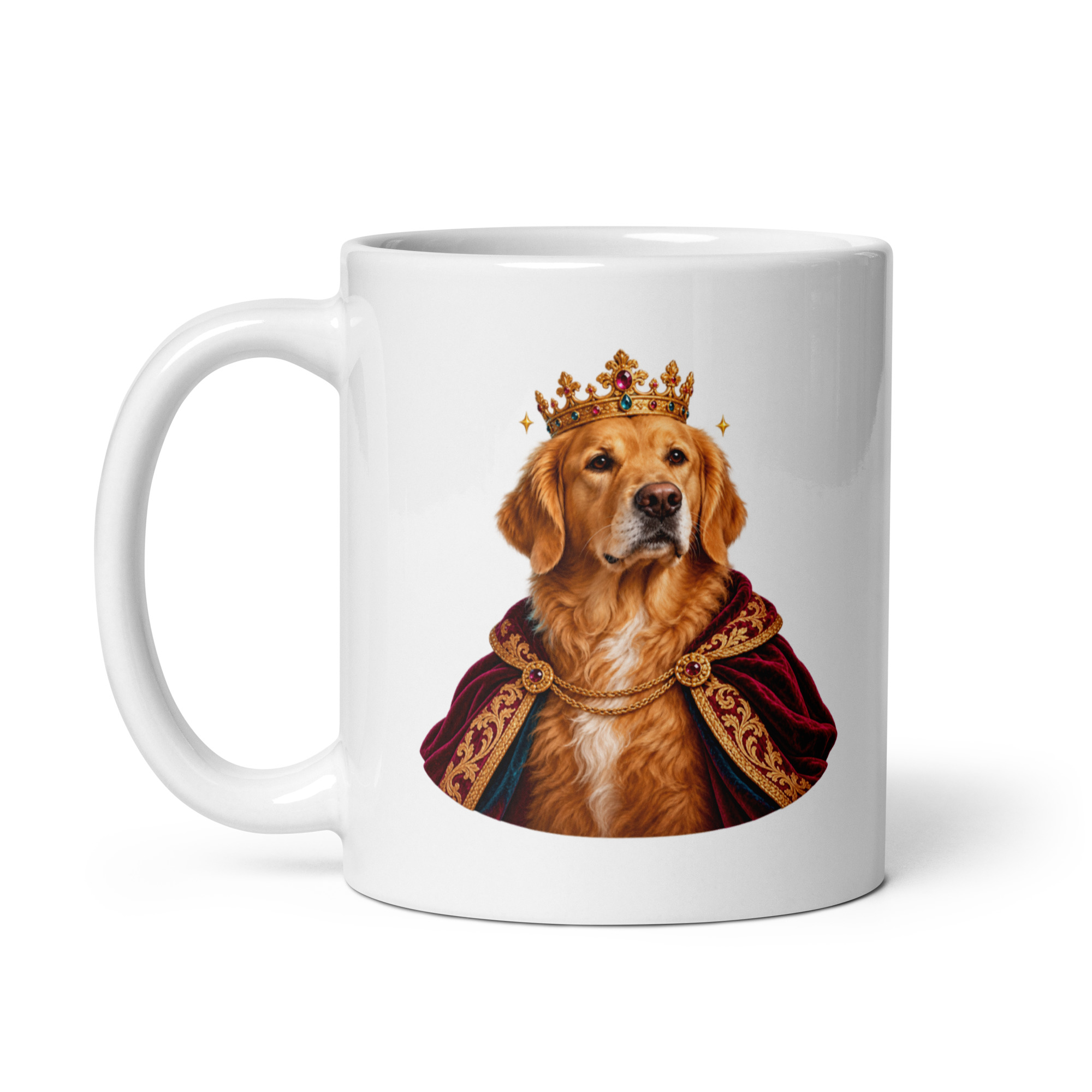 Royal Paws — 11 oz Art Mug - Image 2