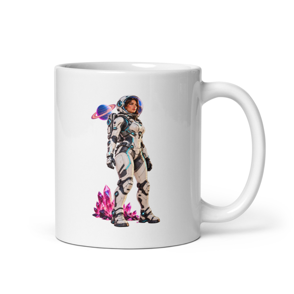 Neon Explorer — 11 oz Art Mug