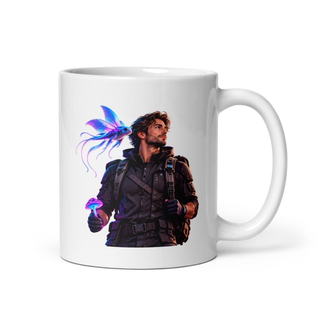 Alien World Traveler — 11 oz Art Mug